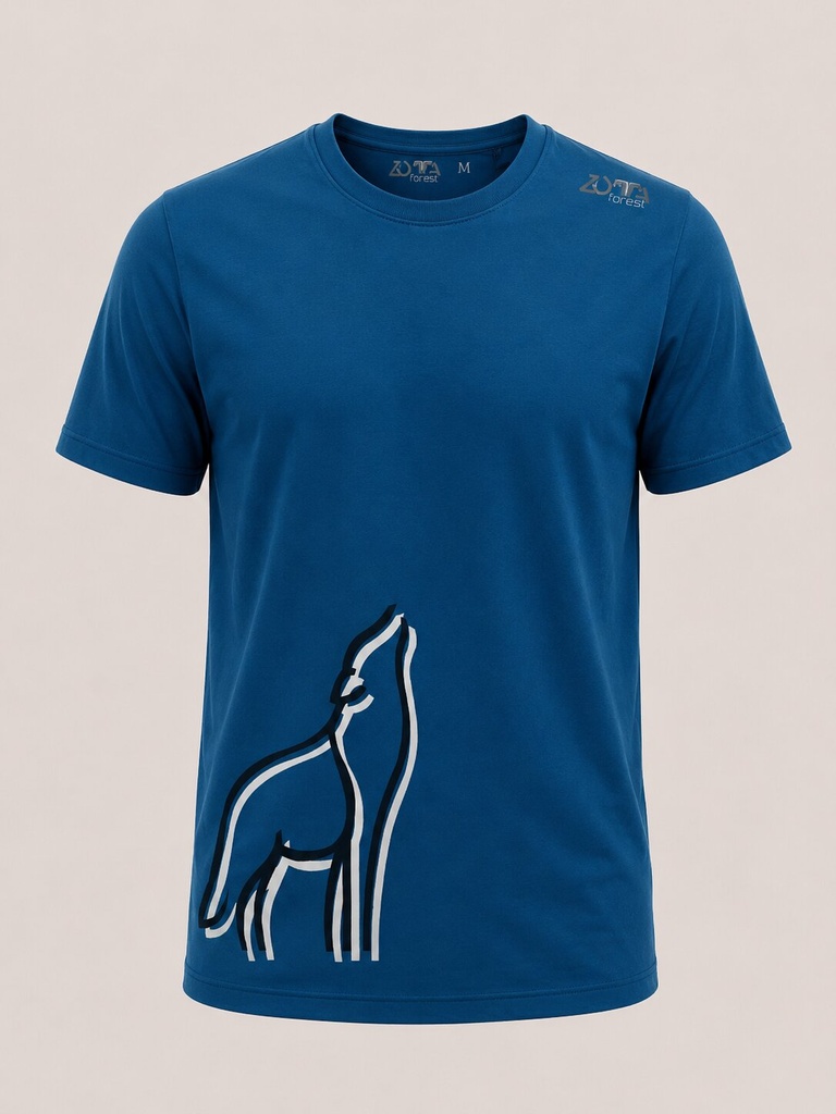 T-SHIRT ZOTTA FOREST LUPO - 4342